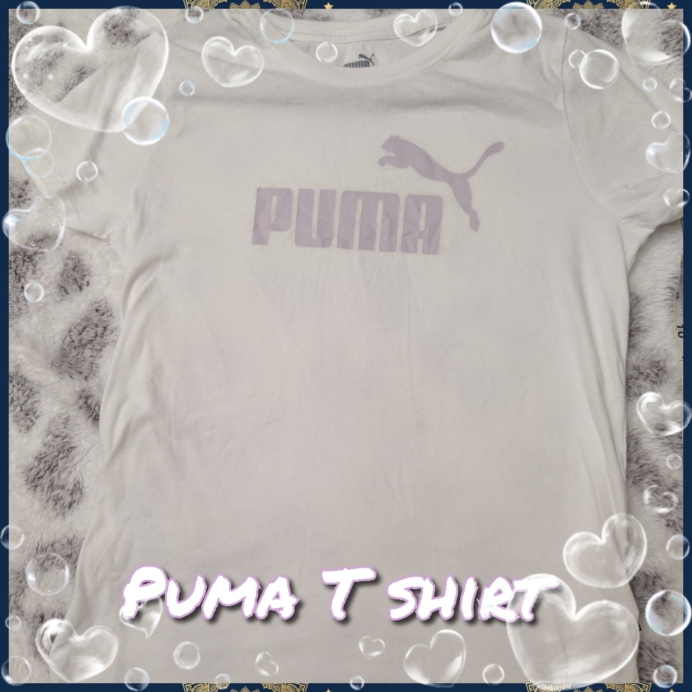 SOLD!!!   Puma Women White T-Shirt